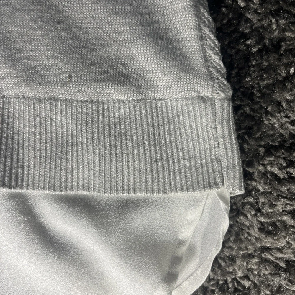 Calvin Klein Women's Layered Gray Sweater Size Large - Picture 8 of 8